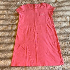 Vineyard Vines Pink T-shirt Dress